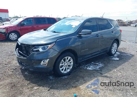 2018 Chevrolet Equinox Lt из США, поврежденный, VIN 3GNAXJEV2JS501306